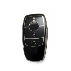 4 Butonlu Anahtar Kılıfı, Mercedes Smart için Uyumlu