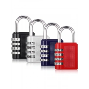 4 Haneli Şifreli Çelik Asma Kilit