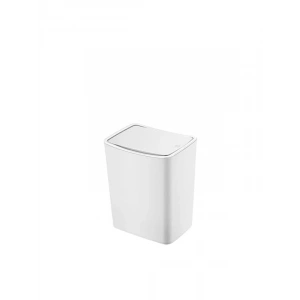 4 LT Beyaz Renk Touch Çöp Kovası
