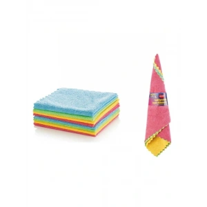 4lü Çok Amaçlı Mikrofiber Temizlik Bezi Seti | 33x33 cm