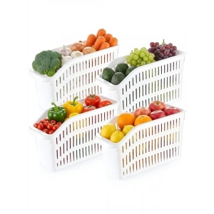 4lü Dar Buzdolabı Düzenleyici Set - Hava Alan Kanallı