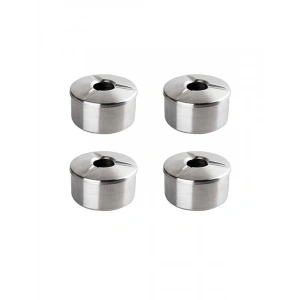 4lü derin metal küllük seti, dayanıklı ve kullanışlı