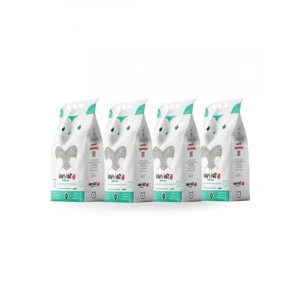 4lü Ekonomik Paket, Kokusuz Topaklanan Kedi Kumu, 20 Lt