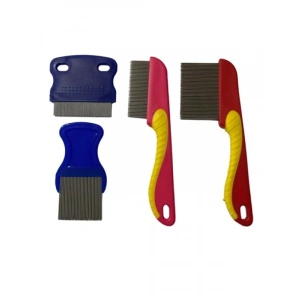 4lü Metal Dişli Bit Tarağı Seti