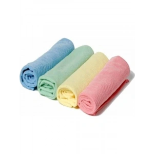 4lü Mikrofiber Temizlik Bezi Seti - Çok Yönlü Kullanım