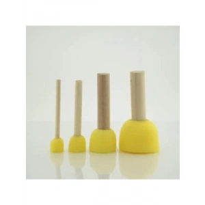 4lü Sünger Fırça Seti, Farklı Boyutlar