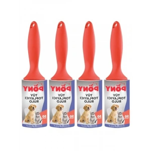 4lü Tüy Toplayıcı Rulo Seti, Kedi ve Köpek İçin