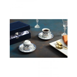 4 Parça Kahve Fincan Takımı - Şık Tasarım