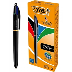 4 Renk Tükenmez Kalem, 1.0 mm Uç Kalınlığı ile Çeşitli Kullanım