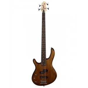 4 Telli Bas Gitar, Kahverengi Renk ile Şık Görünüm Sunar