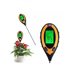 4ü 1 Arada Toprak Ölçer, LCD Ekranlı ve Kullanım Kolaylığı