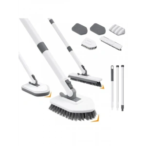 4ü 1 Arada Uzun Saplı Duş Temizleme Fırçası