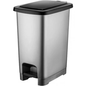 40 Litre İç Hacme Sahip Modern Pedallı Çöp Kovası, İç Kovalı Tasarım
