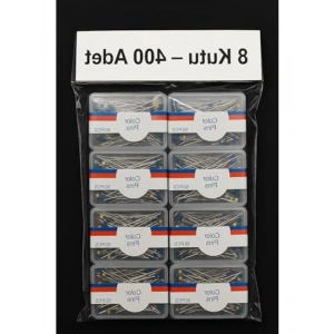 400 Adet Eşarp İğnesi, Başörtüsü ve Şal İçin Uygun