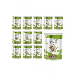 400 Gr x 12 Adet Yetişkin Köpek Jöleli Konserve Mama