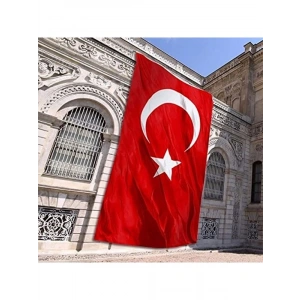 400x600 cm Raşel Kumaş Türk Bayrağı, Kaliteli ve Dayanıklı
