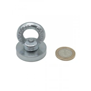 40mm Paslanmaz Çelik Deniz Mıknatısı, Tuzlu Suya Dayanıklı, Güçlü Çekim