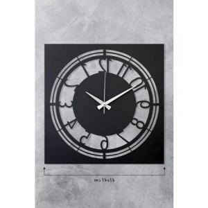 41 Cm Geniş Ekran Sessiz Mekanizma Dekoratif Duvar Saati