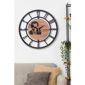 41 Cm Metal Malzemeden Üretilmiş Dekoratif Duvar Saati