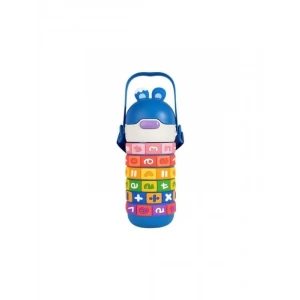 430 ml Mavi Pipetli Çelik Matara