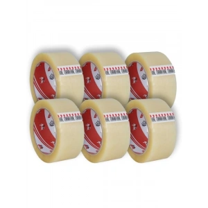 45mm x 100mt Şeffaf Koli Bantı, 6lı Set