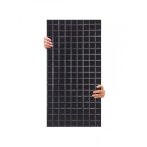 45x90 cm Ölçülerinde Siyah Keçe Panel, Akustik Dekor