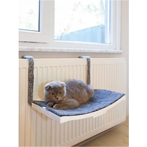 47x27,5 cm Askılı Kedi Yatağı, Kalorifer Radyatör Yatağı