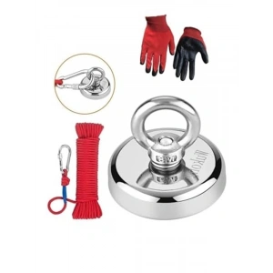 48 mm Dyum Pot Mıknatıs Seti, Mıknatıs Balıkçılığı İçin