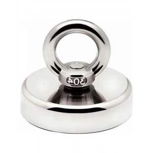 48mm Güçlü Neodyum Mıknatıs, 75kg Askılı Kullanım