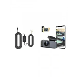 4K Wifi Araç Kamerası - Dahili GPS ve 24 Saat Park Modu