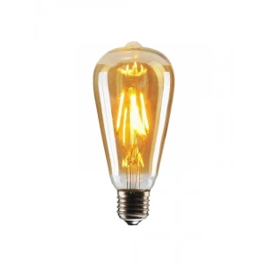 4W Dim Rustik LED Ampul, Sarı Işık