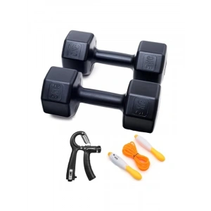 5 Adet Dambıl ve Sayacı Olan El Yayları ile Atlama İpi Seti