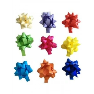 5 Adet Karışık Renk Rafya Hediye Paketleme Süsü