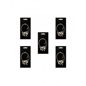 5 Adet No:4 Çapari Takımı, 150 cm Uzunluk ve 0,40 mm Kalınlık