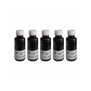 5 Adet Siyah Mürekkep Kartuşu 100 ml