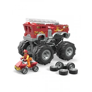 5-Alarm Monster Truck İtfaiye Araç Seti (284 Parça)