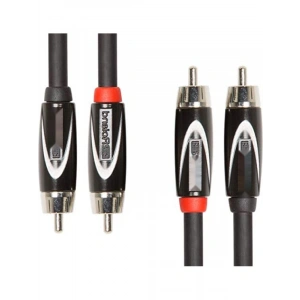 5 Fit Uzunluğunda Çift RCA Ara Bağlantı Kablosu, Siyah