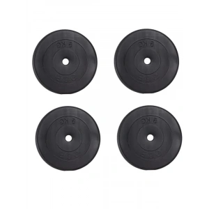 5 Kg Vinil Kaplama Ağırlık Plakası - 4 Adet Set