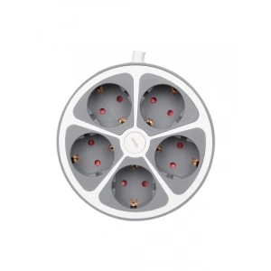 5li Anahtarlı Grup Priz 1.5 Metre Kablo