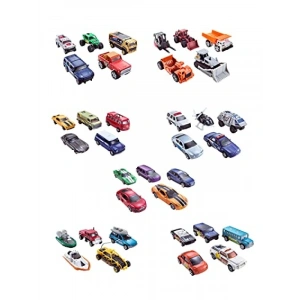 5li Araba Seti - 1:64 Ölçek