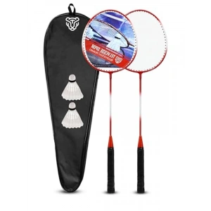 5li Badminton Raket Seti, 2 Raket ve 2 Top ile Uygun Fiyatlı