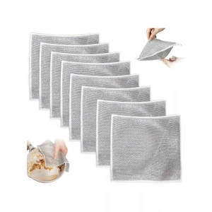 5li Bulaşık Bezi Seti, 20x20 cm ve Mutfak için Uygun Temizlik Bezi