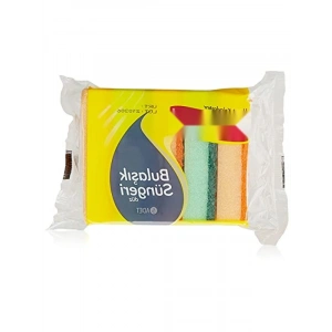 5li Çift Taraflı Düz Bulaşık Süngeri - Çizik Bırakmaz