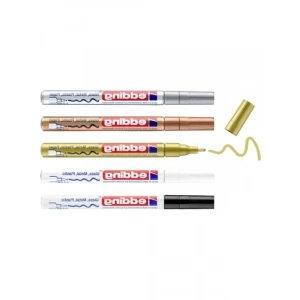 5li Metalik Hobi Sanat Kalemi Seti