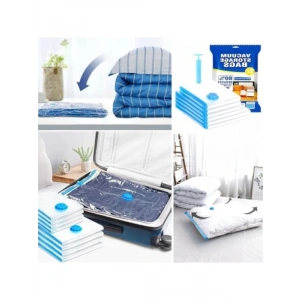 5li Vakumlu Saklama Torbaları Seti + El Pompası