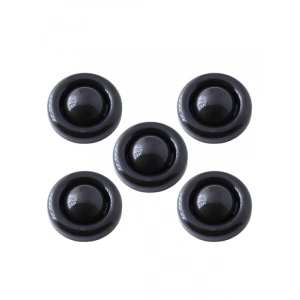 5li Vidalanan Siyah Silikon Kapı Stoperi