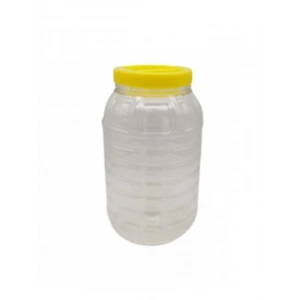 5 Litre Kapaklı Şeffaf Turşu Bidonu