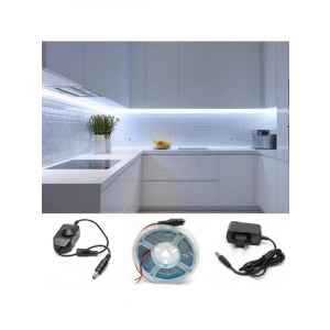 5 Metre Uzun Beyaz Şerit Led, Çalışma ve Parlaklık Ayarı
