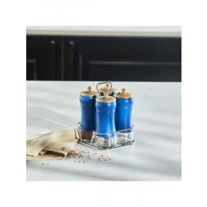 5 Parça Cam Baharat Takımı - Şık ve Kullanışlı