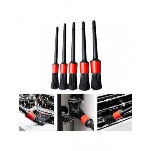 5 Parça Detaylı İç ve Dış Temizlik Fırça Seti